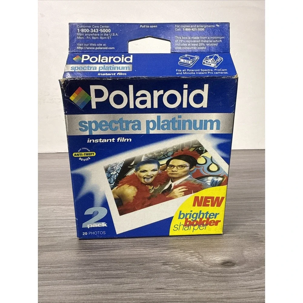 Polaroid SPECTRA Platinum 20 Exposures‎ -INSTANT FILM 4